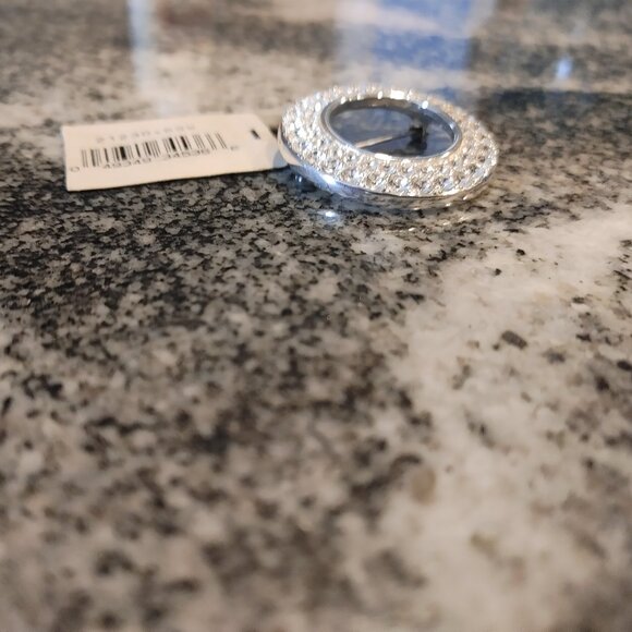 Swarovski (Crystals) Brooch in Silver-tone. Swan signed/stamped. - Picture 4 of 16